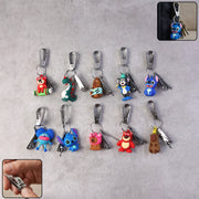 Mix Design Cartoon Nail Cutter Keychain With Mini Nail Clipper (1 Pc) thumbnail 3