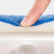 7602 2 In 1 Glass Wiper Cleaning Brush Mirror Grout Tile Cleaner Washing Pot Brush Double-sided Glass Wipe Bathroom Wiper Window Glass Wiper thumbnail 5