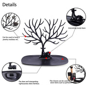 1788 Deer Shaped Jewellery Display Holder Earring Necklace Holder Organiser (1pc Only) thumbnail 5