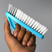 7527 Multipurpose Durable Cleaning Brush With Handle For Clothes Laundry Floor Tiles At Home Kitchen Sink Wet And Dry Wash Cloth Spotting Washing Scrubbing Brush. thumbnail 3