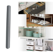 5861 Multipurpose Anti-slip Bathroom Kitchen Cabinet Drawer Shelf Mat Liner Sheets Roll Fridge Mat Table Mat Anti-slip Super Strong Placement Mat For Fridge Bathroom Kitchen Drawer Shelf Liner (45cmx1.25m) thumbnail 2