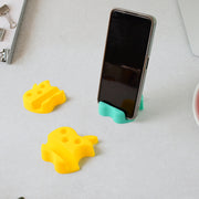 Multi-functional Apple-shaped Plastic Mobile Stand With Pen Holder (3 Pc  Mix Color) thumbnail 2