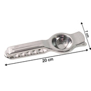 Supermom 2-in-1 Heavy Duty Stainless Steel Lemon Squeezer With Built-in Bottle Opener thumbnail 4