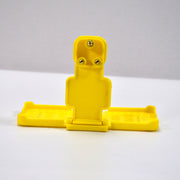 6498 Multi-purpose Wall Holder Stand For Charging Mobile Just Fit In Socket And Hang (Yellow) thumbnail 5