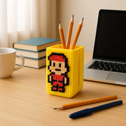 Diy Pixel Art Pen Stand With Building Block Set thumbnail 4