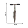 Stainless Steel Coconut Breaker Tool With Comfortable T-handle (1 Pc)