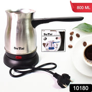Coffee Pot Coffee Maker 800ml Even Heating Tea Maker Kettle (1 Pc) thumbnail 6