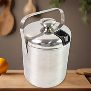Stainless Steel Ice Buckets With Lid (1.3 Liters Approx) thumbnail 1