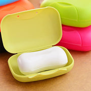 4592 Travel Soap Case Box Plastic Soap Box With Cover Waterproof Leakproof Soap Dish For Bathroom  Travel Use (1pc) thumbnail 1