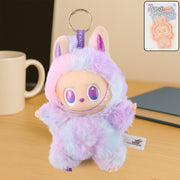 Light Purple Plush Toy Cartoon Keychain With Hook Colorful Light Purple (1 Pc) thumbnail 1