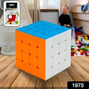 1975 Small Puzzles Cubes 444 High Speed Sticker Less Magic Cube Game Kids And Professionals Magic Cube Puzzle Toy Pack Of 1 8+ Years thumbnail 7