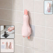 Duck Shape Bathroom Hair Catcher  Organizer (1 Pc) thumbnail 1