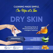Refreshing Wet Wipes For Face  Facial Cleansing  Refreshing  Skin Hydration Soothing For Skin  Ph Balance  Alcohol Free  Nourishing With Fruit Extract  25 Wipes thumbnail 5