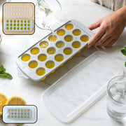 Round Ball Ice Cube Tray With Lid 21 Grid Ice Mold Tray (1 Pc) thumbnail 1
