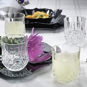 2341 Heavy Unbreakable Stylish Look Fully Transparent Glasses Set 250ml (6pcs) thumbnail 5
