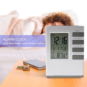 Multifunction Cube Digital Desk Clock With Pen Holder (1 Pc) thumbnail 3