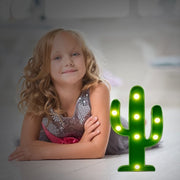 Led Cactus Light Led Desk Lamp Led Table Lamp (1 Pc  Battery Not Included) thumbnail 4