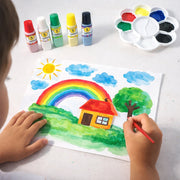 Kids Water Colour Painting Set With Brush  Mixing Palette (1 Set) thumbnail 2