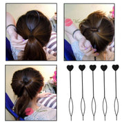 Heart-shaped Hairpin Set (2 Pcs) thumbnail 2