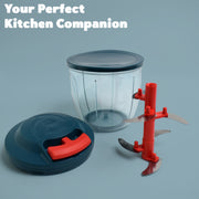 Apex Speed-x Hand-powered Vegetable Chopper (1000 Ml) thumbnail 2