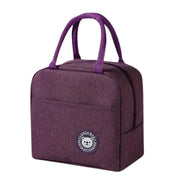 Lunch Box Bag For Women Men Insulated Lunch Bag With Zipper (1 Pc) thumbnail 3