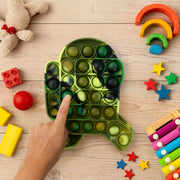 Premium Cartoon Shape Silicone Pop It Fidget Toy (1 Pc) thumbnail 4