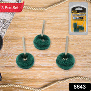 Abrasive Buffing Polishing Wheel Set (3 Pcs) thumbnail 6