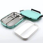 5364 Break Time Lunch Box Steel Plate Multi Compartment Lunch Box Carry To All Type Lunch In Lunch Box  Premium Quality Lunch Box Ideal For Office  School Kids  Travelling Ideal thumbnail 4