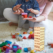 Wooden Tumbling Tower Game - (Set) thumbnail 4