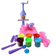 Scoop And Play Set Color Dough For Kids Play Toys Ice Cream Maker Machine (36 Pcs Set) thumbnail 4