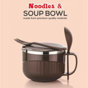 Home Chef Tangy Twist Insulated Lunch Bowl (Approx 650ml  1 Pc) thumbnail 5