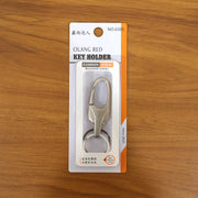 Stylish Metal Key Holder Keychain With Secure Lock Clip 1 Pc thumbnail 6