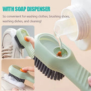 17928 Multifunctional Scrubbing Brush With Liquid  Soap Dispenser Cleaning Brush With Liquid  Soap Dispenser Shoe Brush For Cleaning Cloth Cleaning Brush With Handleliquid Shoe Brush For Shoe Clothes (1 Pc) thumbnail 4