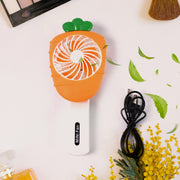 Rechargeable Handheld Mini Fan (Battery Not Included  Mix Color) thumbnail 1