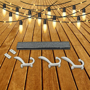 7571 Cloth Hanger Wall Door Hooks Rail For Hanging Clothes For Hanging Hook Rack Rail Extra Long Coat Hanger Wall Mount For Clothes Jacket Hats 6 Hook thumbnail 6