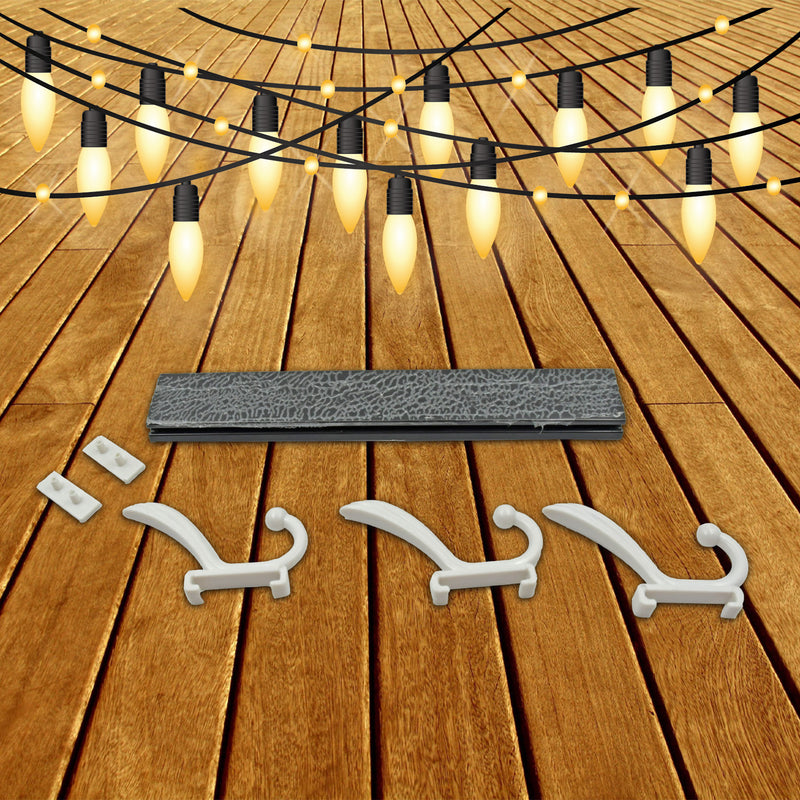 7571 Cloth Hanger Wall Door Hooks Rail For Hanging Clothes For Hanging Hook Rack Rail Extra Long Coat Hanger Wall Mount For Clothes Jacket Hats 6 Hook