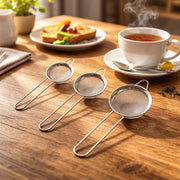Stainless Steel Tea Strainer 3 Piece Set thumbnail 1