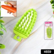 Plastic Fruit  Vegetable Brush (1 Pc) thumbnail 4