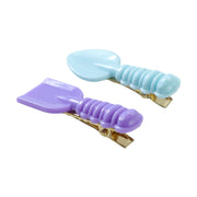 Cute Spoon  Spatula Shape Decorative Hair Clip Set (4 Pc) thumbnail 3