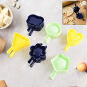 1 Pc Assorted Shape Plastic Snack Mould (Mix Design  1 Pc) thumbnail 1