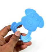 Silicone Baby Teether Pack Of 1 (Mix Design  Color) thumbnail 1