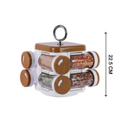 8117 Ganesh Storewell Plastic Spice Rack - Set Of 8 thumbnail 3