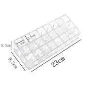 6093 Acrylic Multi Purpose Lipstick Cosmetics Stand Display Holder 24 Section thumbnail 2