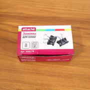 25mm Black Binder Clips (12 Pc) thumbnail 6