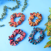 Set Of 12 Stylish Printed Fabric Hairband thumbnail 4