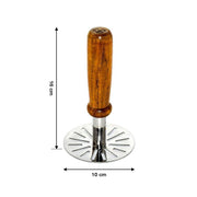 0066 Paubhaji Masher Used In All Kinds Of Household And Kitchen Places For Mashing And Making Paubhajis. thumbnail 6