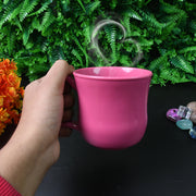 Premium Plastic Coffee  Tea Cups  Mug With Handle (1 Pc  Loose  Mix Color) thumbnail 4