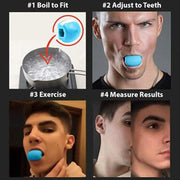 6128 Dark Blue Jaw Exerciser Used To Gain Sharp And Chiselled Jawline Easily And Fast thumbnail 5