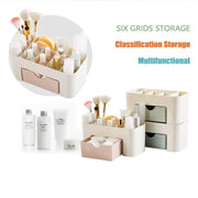6114 Makeup Cutlery Box Used For Storing Makeup Equipments And Kits Used By Womens And Ladies. thumbnail 1