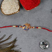 Peacock Elegance Rakhi thumbnail 1